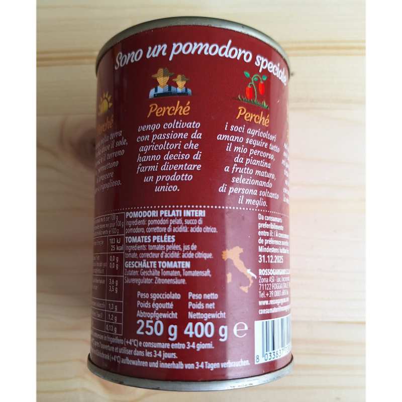 ROSSO GARGANO DATTERINI DI PUGLIA 400g