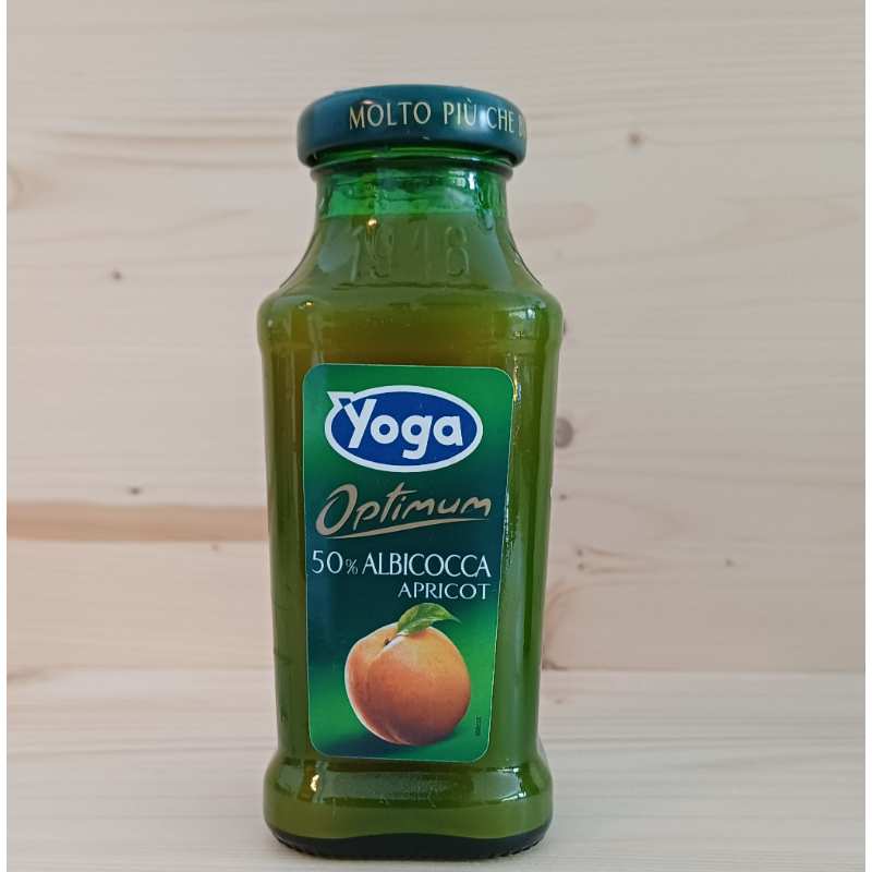sapje YOGA 50% abrikoos