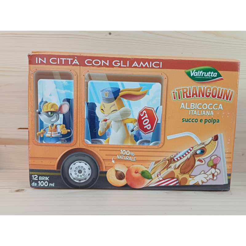 TRIANGOLINI SAPJE albicocca