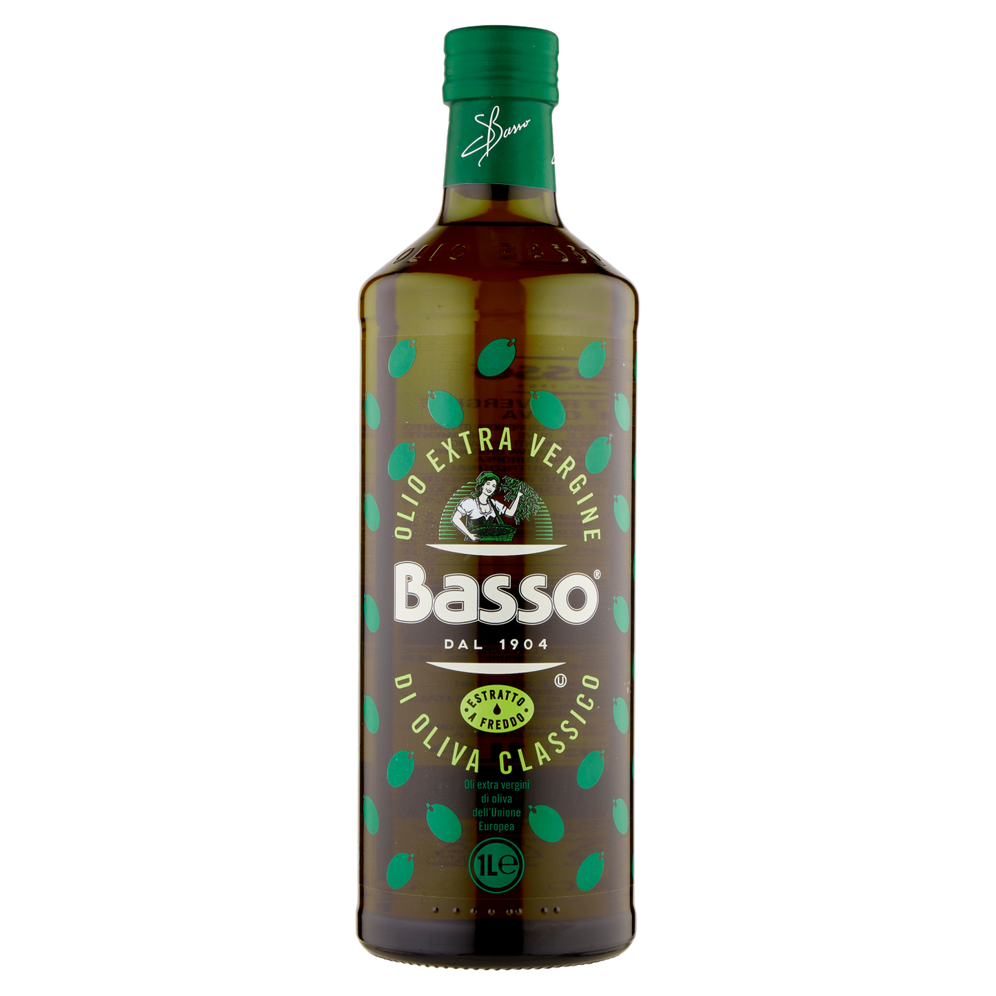 BASSO OLIO EXTRAVERGINE OLIVA 1 LT
