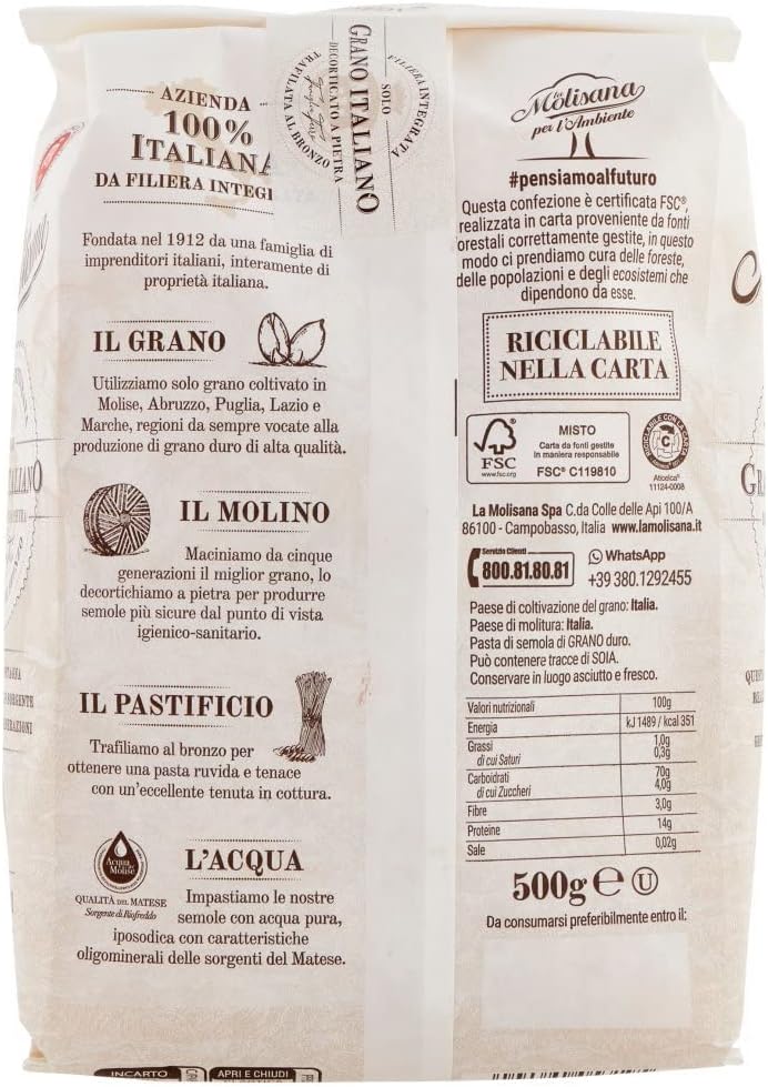 MOLISANA CASERECCE MOLISANE nr29_500g