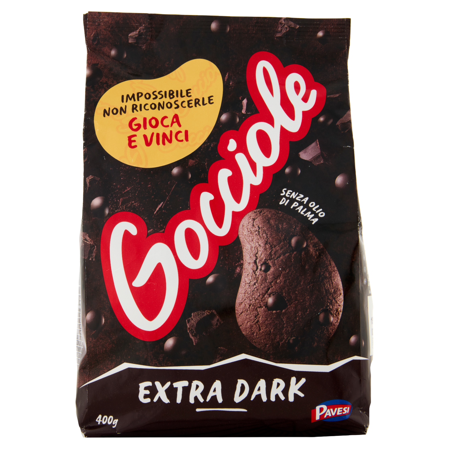 Pavesi Gocciole Extra Donker 400g