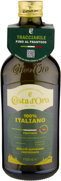 COSTA D'ORO OLIO EVO ITALIANO 750 ML