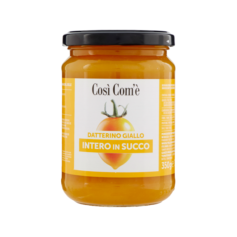 COSI' COME' ONGEPELDE GELE DATTERINO-TOMAAT 350 GR