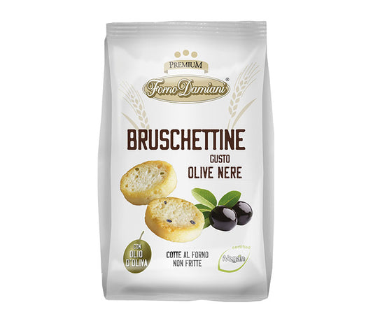 Bruschettine gusto olive nere