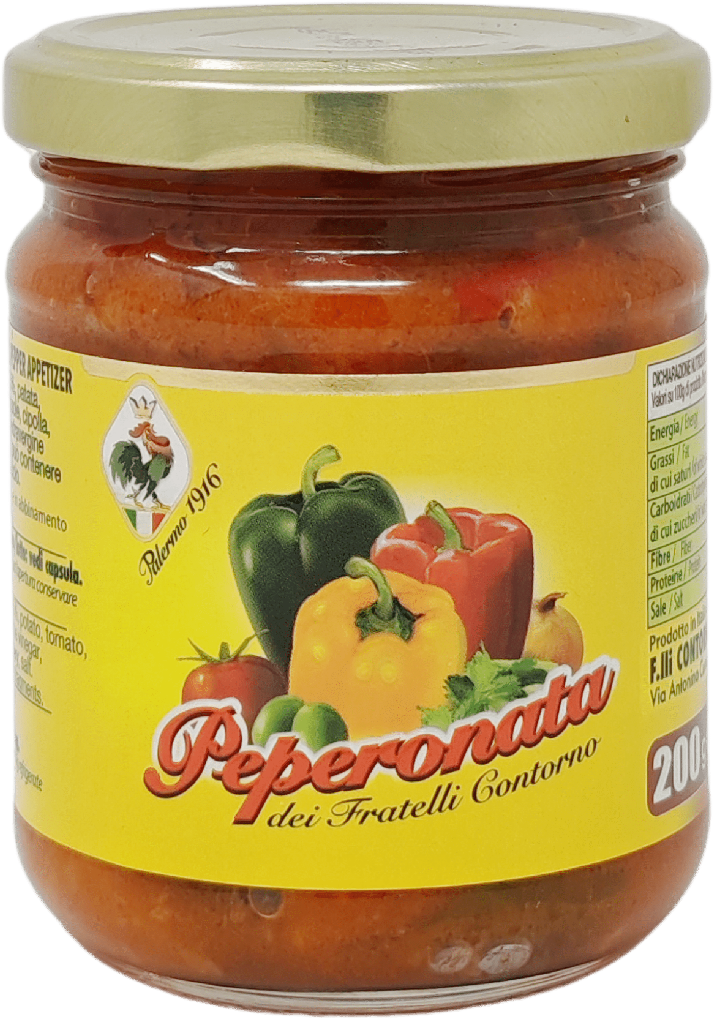 Peperonata Contorno 200g