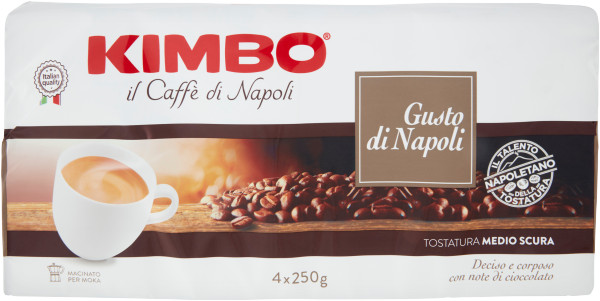 KIMBO GUSTO NAPOLI 250G X4