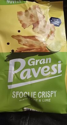 Sfoglie Crispy Gusto Pepe&Lime