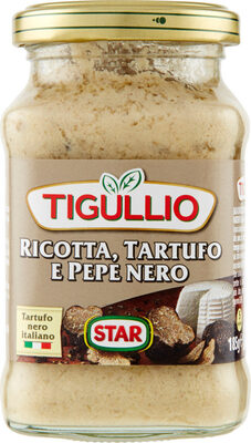 Tigullio gran pesto Ricotta, Tartufo e pepe nero