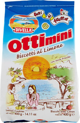 Fantasie del mattino ottimini biscotti al limone