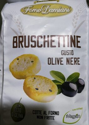 Bruschettine gusto olive nere